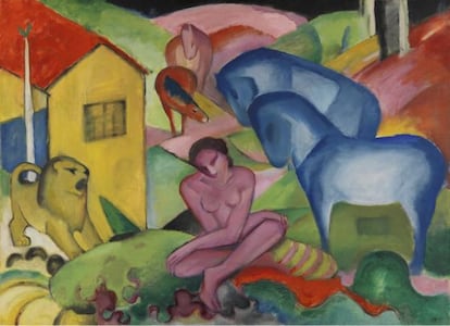 Franz Marc. 'El sueño' (1912).