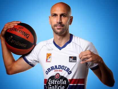 Albert Oliver, con el Obradoiro. acbphoto