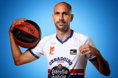 Albert Oliver, con el Obradoiro. acbphoto