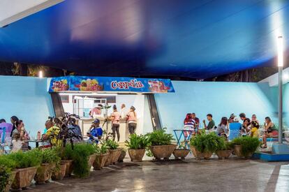 La famosa heladería Coppelia, en el barrio de Vedado.