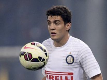 Kovacic, en un encuentro con el Inter.