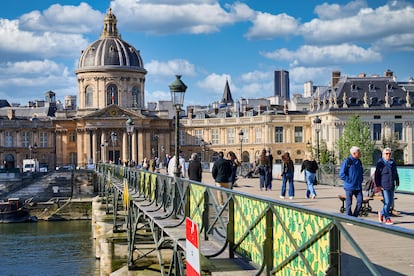 El Pont des Arts, en París.
