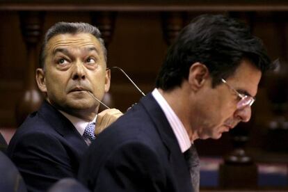 Paulino RIvero y José Manuel Soria, en 2010.
