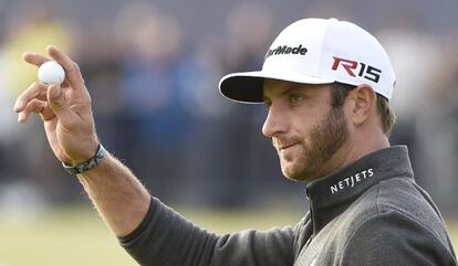 Dustin Johnson, en la jornada del s&aacute;bado.