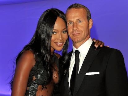 Naomi Campbell y Vladislav Doronin, en mayo pasado.