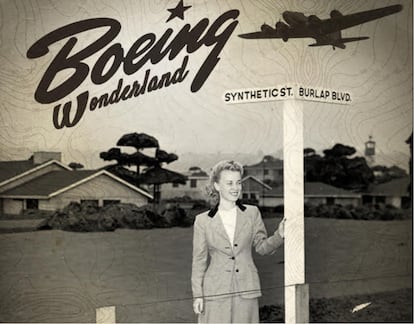 Cartel de la serie 'Boeing Wonderland'.