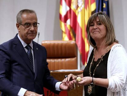 La nueva presidenta de la Diputación de Barcelona, Núria Marín.