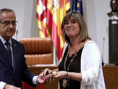 La nueva presidenta de la Diputación de Barcelona, Núria Marín.