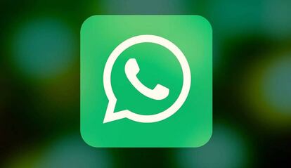 Logo de WhatsApp con fondo