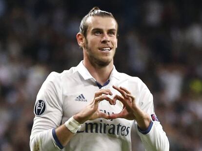 Bale abriu o placar no Santiago Bernabéu.