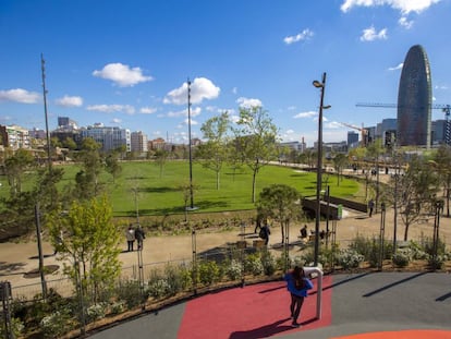 <b>FOTOGALERIA</b> El nou parc de les Glòries de Barcelona.