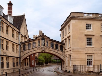 La universidad de Oxford, en Reino Unido, uno de los destinos favoritos de los estudiantes españoles. 