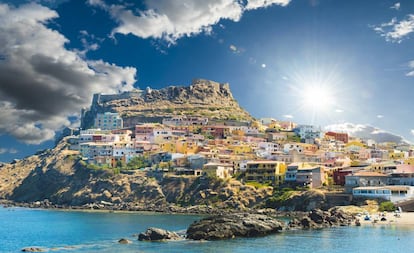 Pueblo de Castelsardo, en Cerdeña.