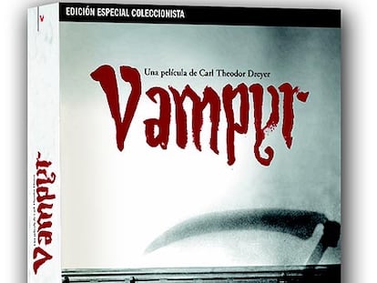 Portada del DVD  'Vampyr'