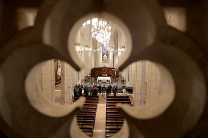 Obras catedral de Vitoria