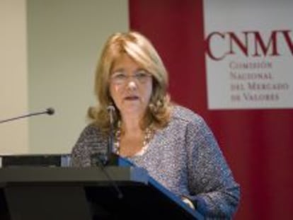 Elvira Rodr&iacute;guez, presidenta de la CNMV.