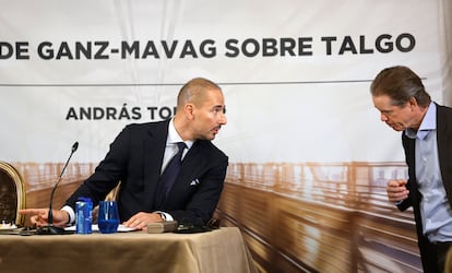 András Tombor, representante del grupo húngaro, Ganz-Mavag.