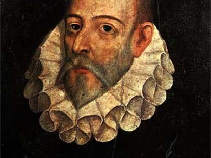 Retrato de Miguel de Cervantes (1547-1616), de Juan de Jáuregui (1600).