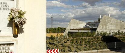 El nuevo crematorio en el cementerio Sur de Carabanchel.