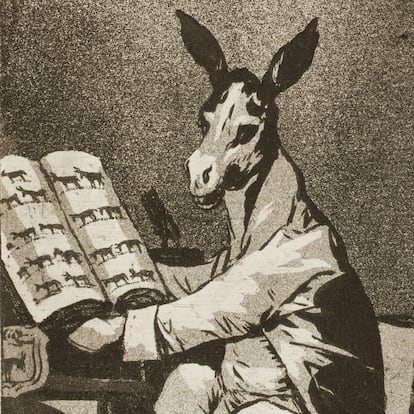 'Asta su Abuelo', de Francisco de Goya.