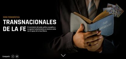 El especial periodístico 'Transnacionales de la fe'