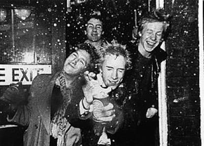 El grupo de punk británico Sex Pistols.