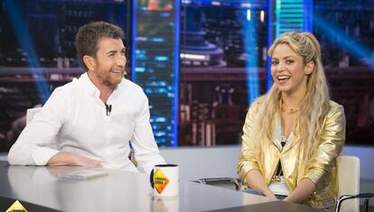 La entrevista a Shakira en 'El Hormiguero'.