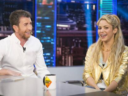 La entrevista a Shakira en 'El Hormiguero'.