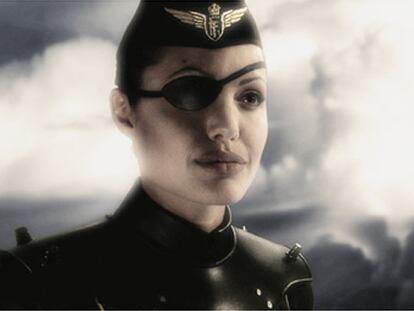 Angelina Jolie en 'Sky captain y el mundo del mañana'.