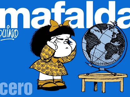 Portada del primer número de la colección 'Mafalda', de EL PAÍS. 