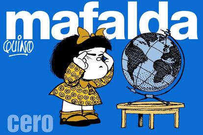 Portada del primer número de la colección 'Mafalda', de EL PAÍS. 