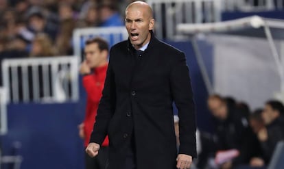 Zidane, en Butarque.