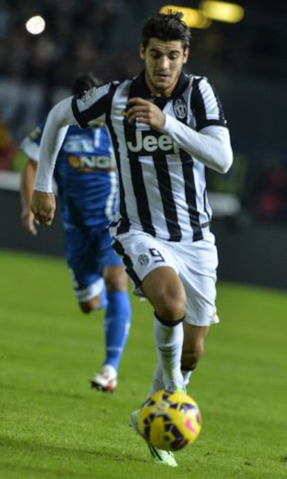 Álvaro Morata el pasado noviembre.