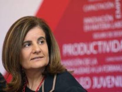 La ministra de Empleo y Seguridad Social, Fátima Báñez. EFE/Archivo