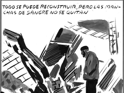 El Roto: Las manchas de sangre no se quitan