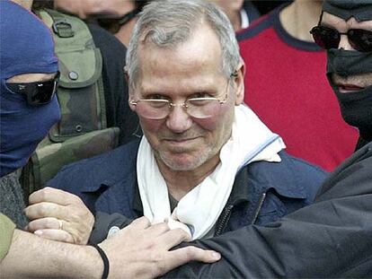 Bernardo Provenzano, tras su detención el pasado 11 de abril en las afueras de Corleone.