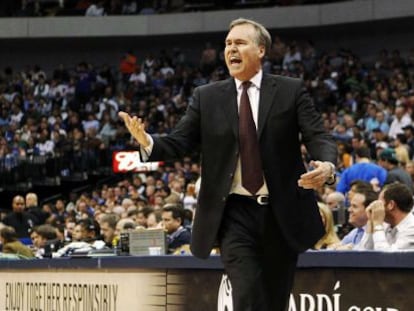 Mike D'Antoni, en su época con los Knicks.