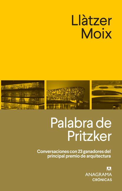 Portada del libro 'Palabra de Prizker', de Llàtzer Moix. EDITORIAL ANAGRAMA