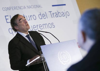 El presidente de la CEOE, Juan Rosell.