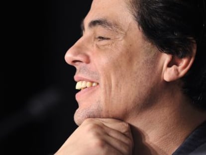 Benicio del Toro, en el festival de Cannes en 2008.   