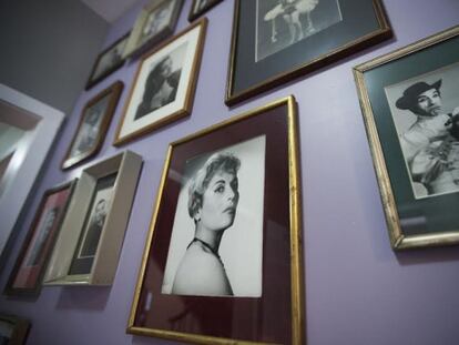 Retratos de la actriz española Ofelia Guilmaín y del español Germán Robles.