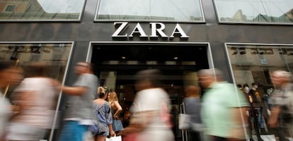 Tienda de Zara en el centro de Madrid.