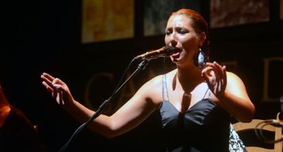 Actuación de Marina Heredia.