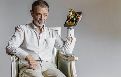 El director de fotograf&iacute;a Jos&eacute; Luis Alcaine, ayer en Locarno.