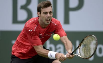 Granollers, en el partido contra Nalbandian.