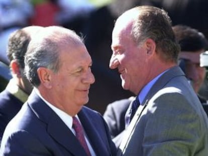 Ricardo Lagos y Juan Carlos I.