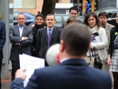 Acto celebrado este viernes en Vitoria por el Colegio de Abogados de Álava. 