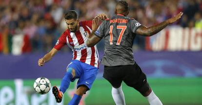 Carrasco, o autor do gol do Atlético.