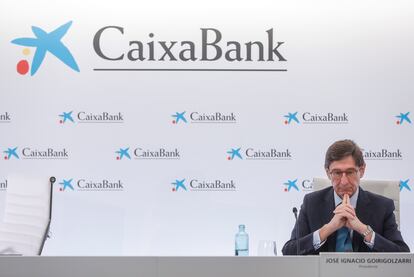 El presidente de CaixaBank, José Ignacio Goirigolzarri