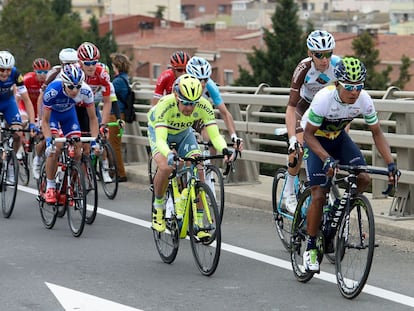 Nairo Quintana, durante la Volta.